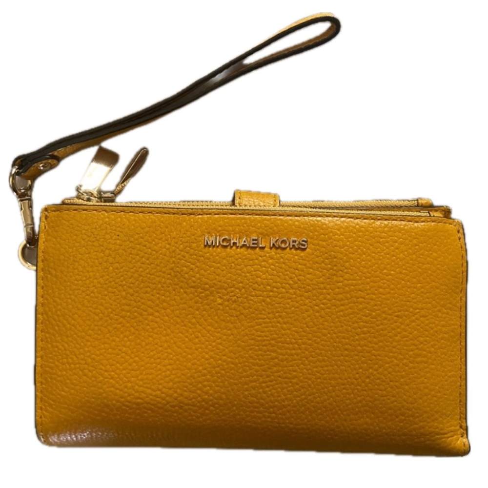 Michael Kors Yellow Wristlet